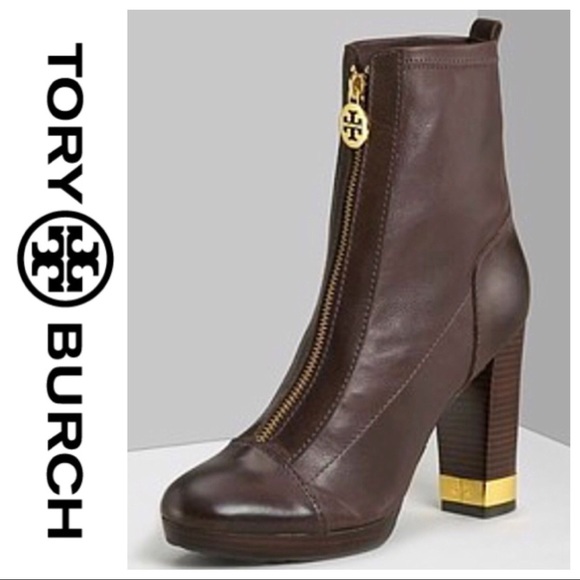 Tory Burch Shoes - Tory Burch Brown Leather Boots